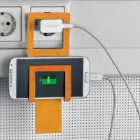 Tekli Telefon Tutucu- Turuncu