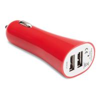 Lance 2 Portlu USB Cakmak Şarjı - Kırmızı